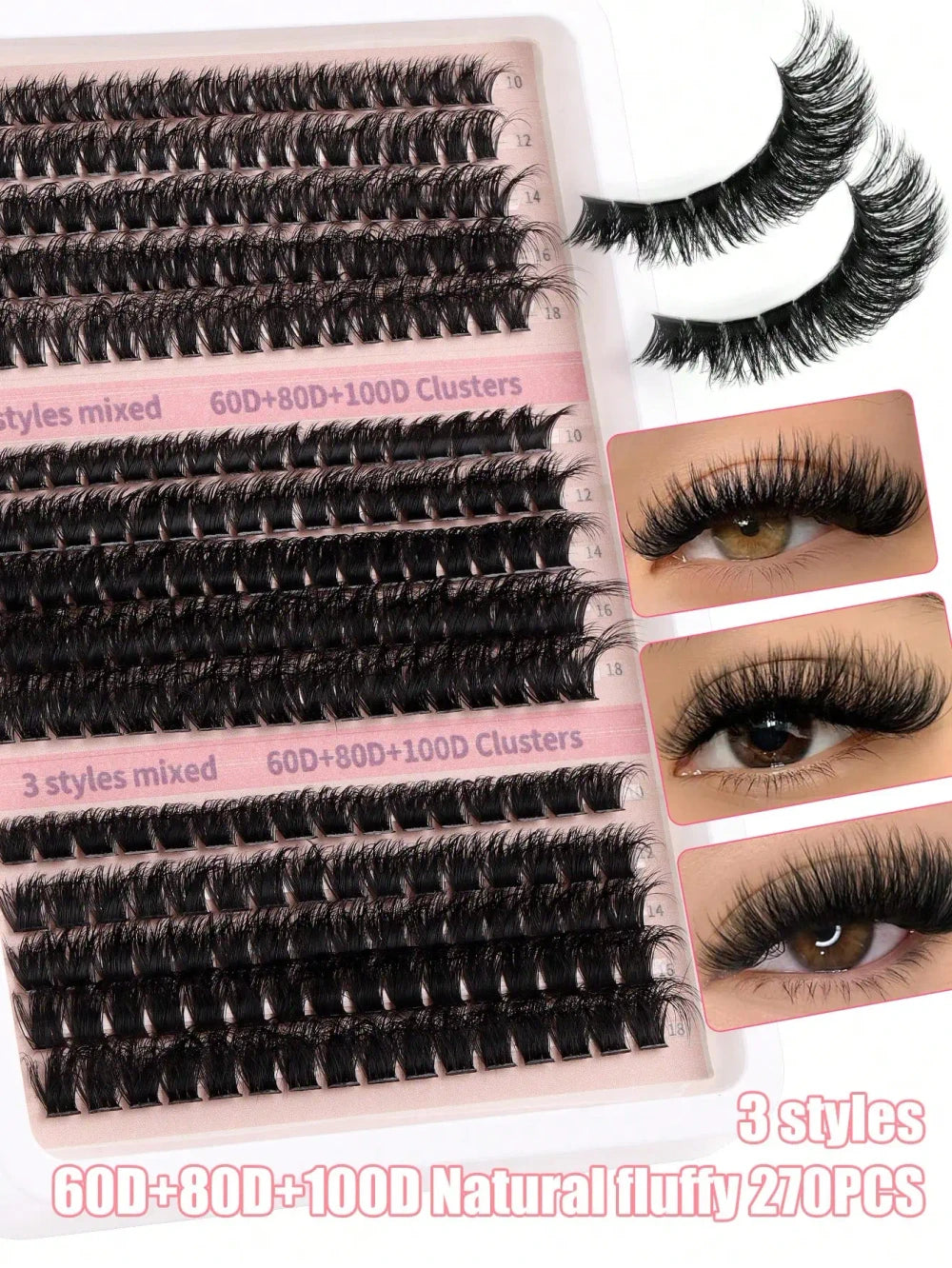 DIY Individual Lash Clusters