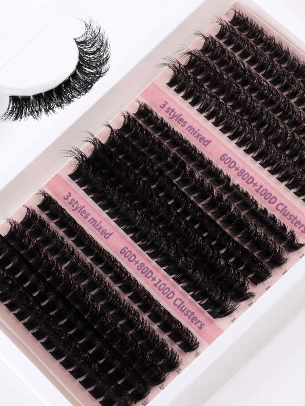 DIY Individual Lash Clusters