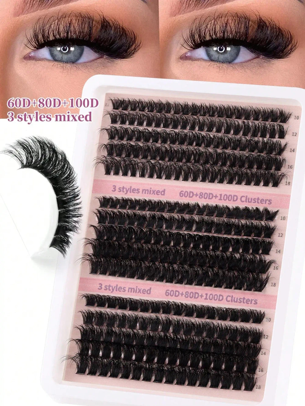 DIY Individual Lash Clusters