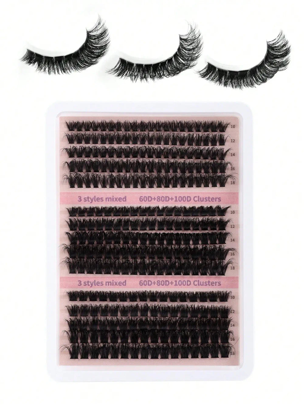 DIY Individual Lash Clusters