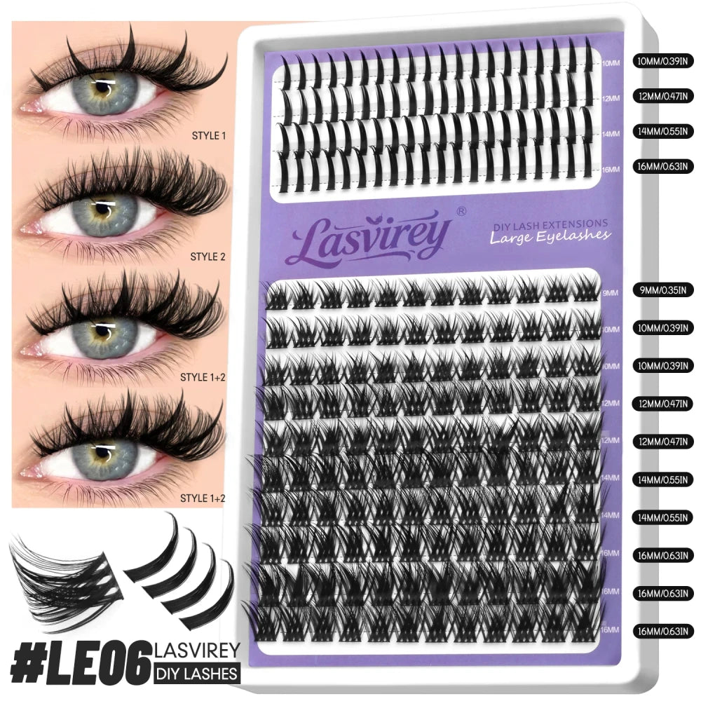 Lasvirey Spiky Cluster Lashes