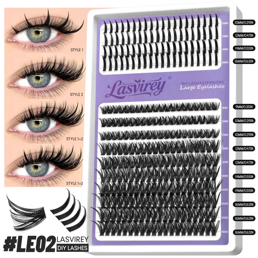 Lasvirey Spiky Cluster Lashes