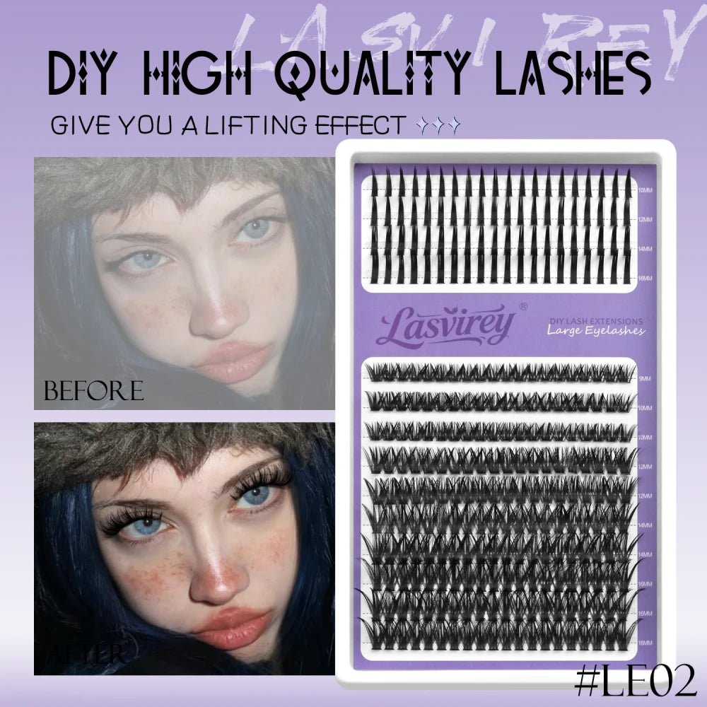Lasvirey Spiky Cluster Lashes