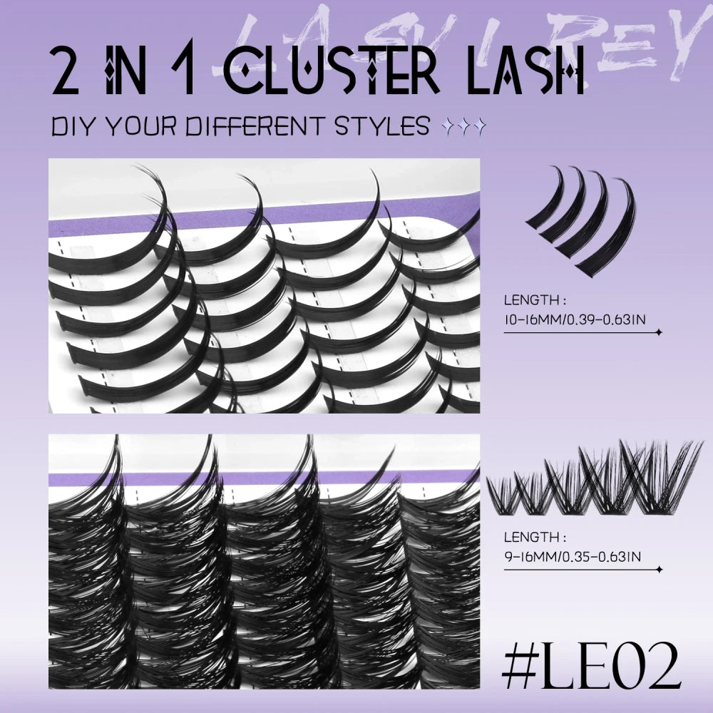 Lasvirey Spiky Cluster Lashes