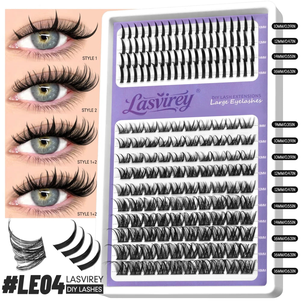 Lasvirey Spiky Cluster Lashes