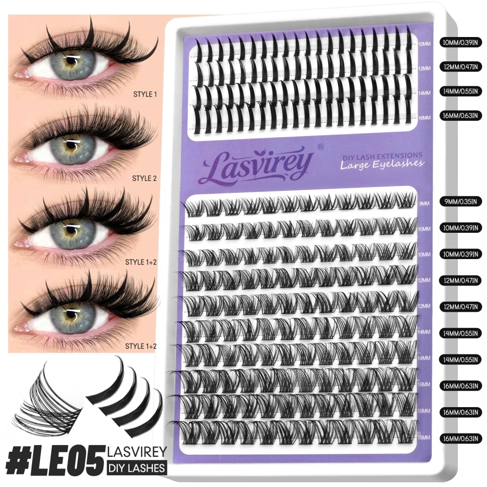 Lasvirey Spiky Cluster Lashes