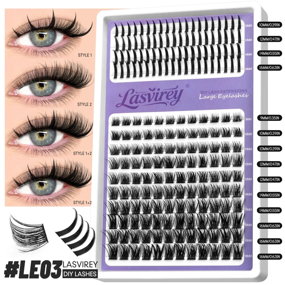Lasvirey Spiky Cluster Lashes