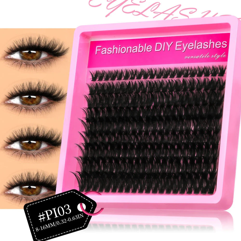 Manga Lash Cluster Set