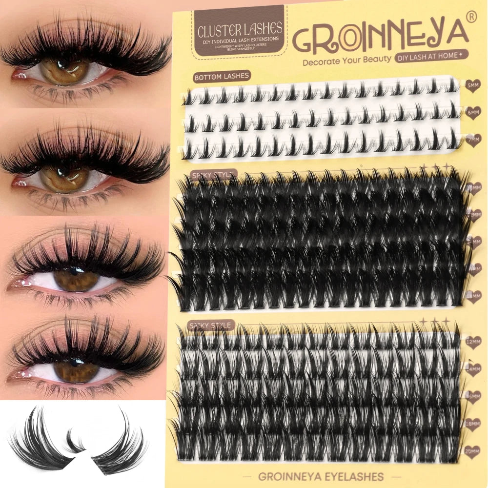 Manga Lash Cluster Set