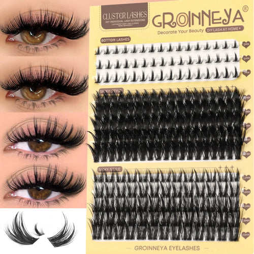 Manga Lash Cluster Set