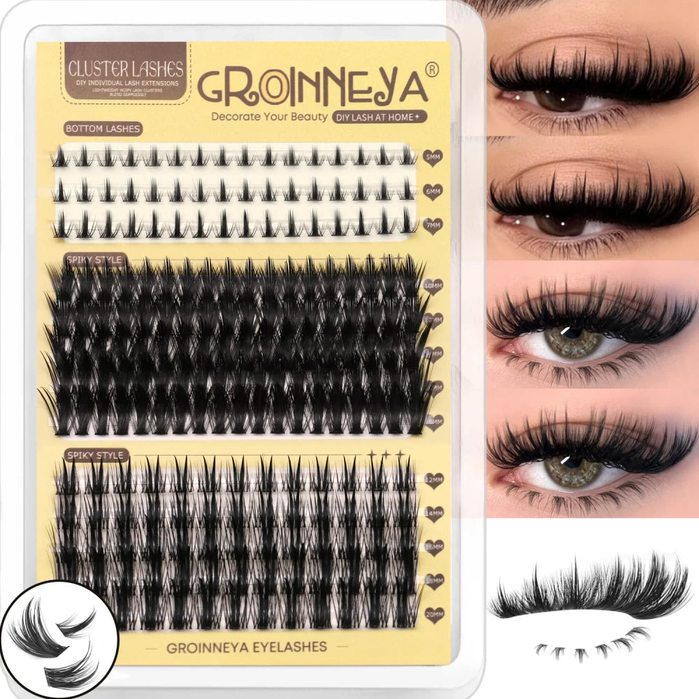 Manga Lash Cluster Set