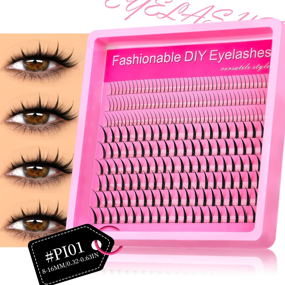 Manga Lash Cluster Set